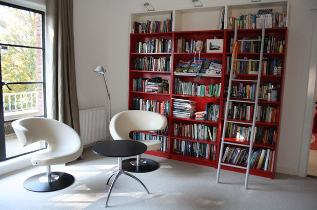 Contemporary Home Office by Holly Marder