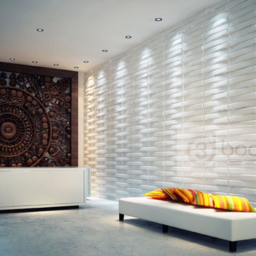 Three-Dimentional & Environmental Interior Decoration wall tiles for home office