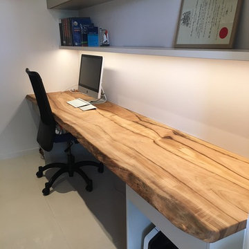 Timber Study Desk