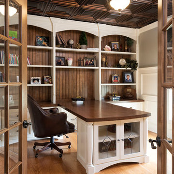 Tin ceiling office