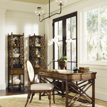 Tommy Bahama Home Bali Hai Enchanted Isle Desk and Box of Drawers