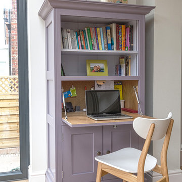 Traditional Home Office & Library