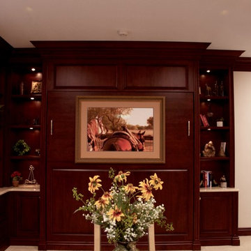 Traditional Office Built-Ins