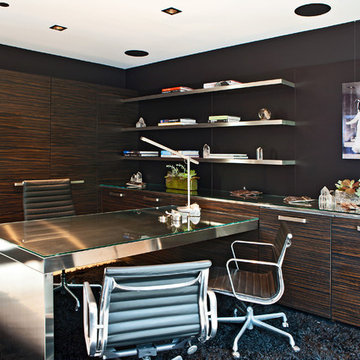 Stainless Steel Floating Shelves | Houzz