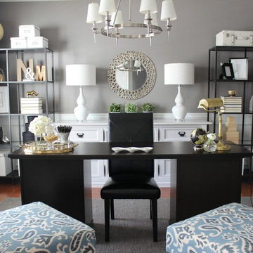 Turning a Dining Room into a Home Office