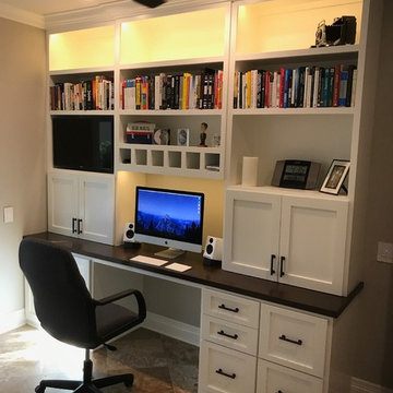 Various Built-Ins, Entertainment Centers, and Shelving