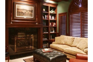 Example of a home office design in Omaha