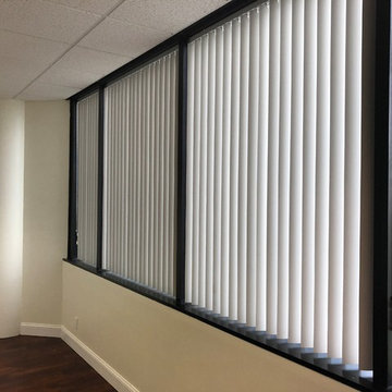Vertical Blinds for Executive Office in Boca Raton