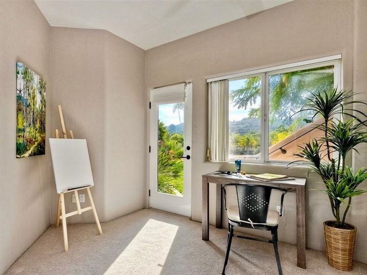 Mediterranean Home Office - Craft Room