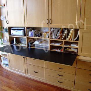 Wall unit with drop down desk