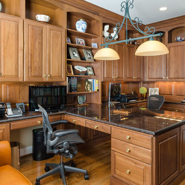 Walnut Home Office/Library