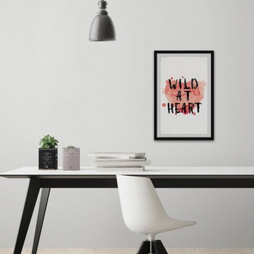 "Wild Heart II" Framed Painting Print