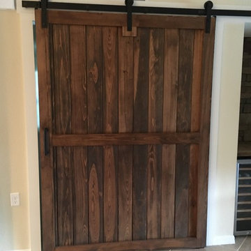 Wood Residence - Custom Barndoor