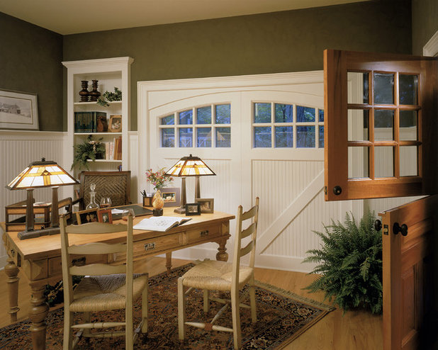 Traditional Home Office by Witt Construction