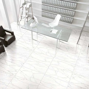 Work Spaces - Marble Finish Porcelain Tile