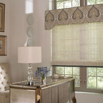 WOVEN WOOD ROMAN SHADES - VALANCE - Lafayette Manh TrucWindows Dressed Up is you