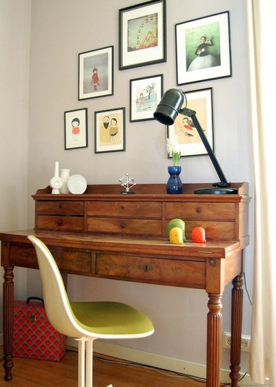Midcentury Home Office by Kaylovesvintage