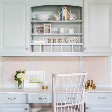 Yellow and White Kitchen