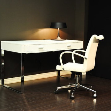 York Desk & Tulip Office Chair