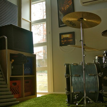 12x18 Musician's Drumming Studio Shed