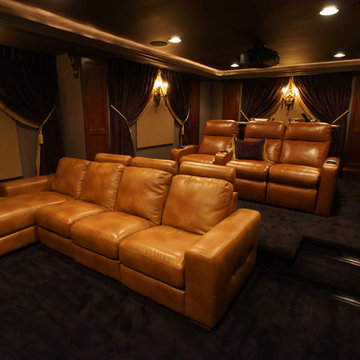 A Dramatic Setting for Movie Watching Fun