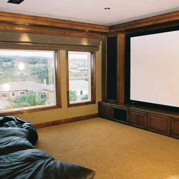 AFTER - Home Theater in Converted Ceiling