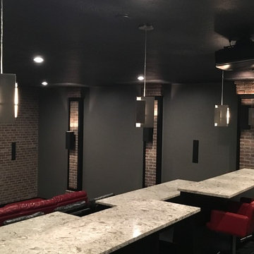 Almost Finished Theater Room