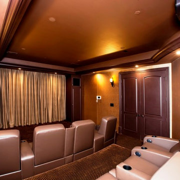 Arcadia, Los Angeles Dediated Home Theater Design and Installation