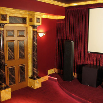 Art Deco Movie Palace Home Theater
