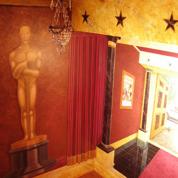 Art Deco Movie Palace Home Theater