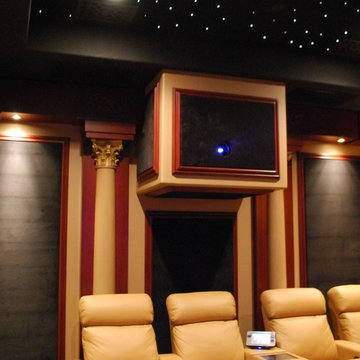 Automated Home with Custom Theater and Security