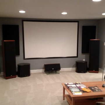 Basement Build-Out-Home Theater