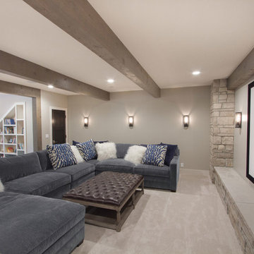 Basement Haven Home Theater