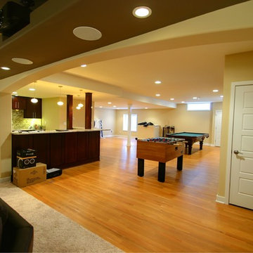Home Theatre Game Room Combo - Photos & Ideas | Houzz