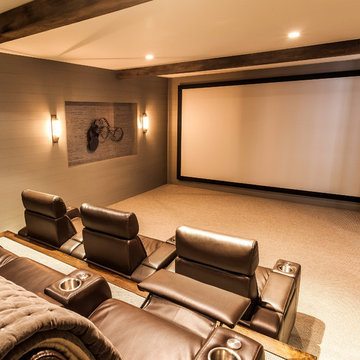 Basement Media Room