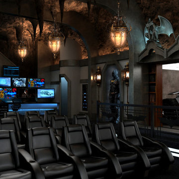 Bat Cave Home Theater