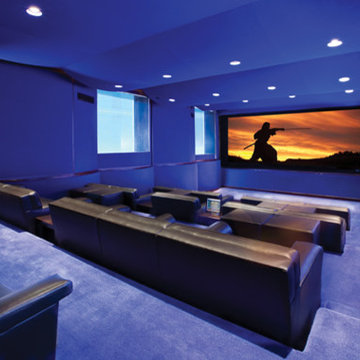 Blue Home Theaters