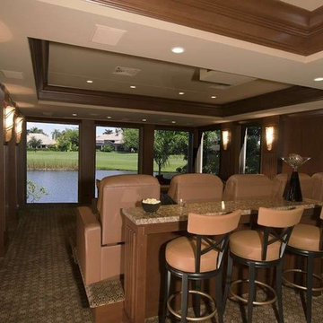 Boca Raton St. Andrews Country Club Home Theater