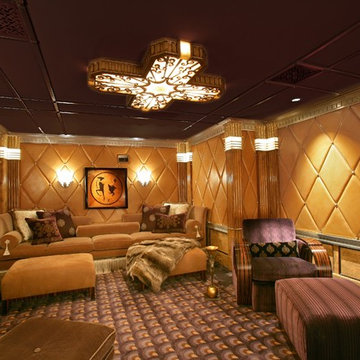 Brentwood Deco In Home Theater