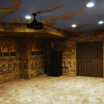 Ceiling Mural Gallery "The 5th Wall" by Tom Taylor of Wow Effects