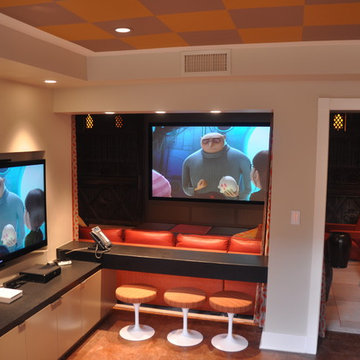 Chicago area award-winning media room