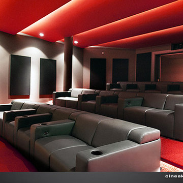 CINEAK Seats in Smartsystems designed Theater.