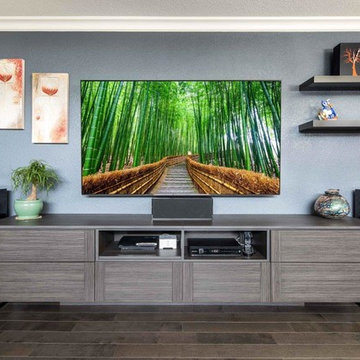 Contemporary Entertainment Center