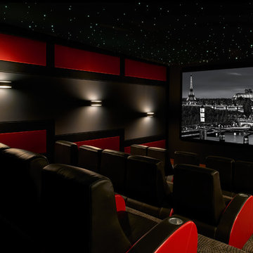 Contemporary Home Theater