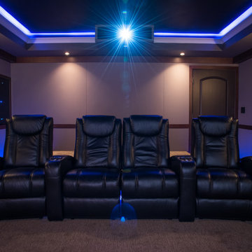 Contemporary  Home Theater