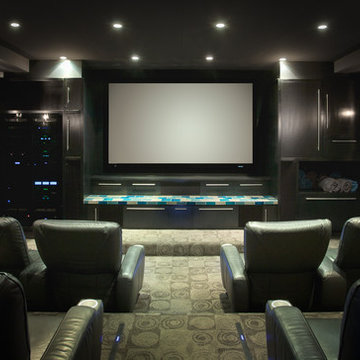 Contemporary Theater Room