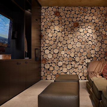 Cozy TV Room