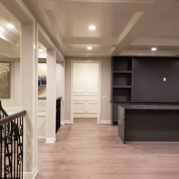 Custom 23' High Entry, Loft & Master Coffered Ceilings, Wainscoting Yale Enclave