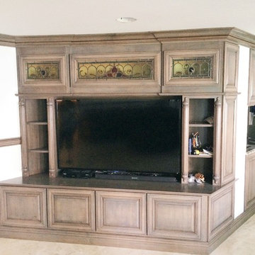 Custom Cabinets/ TV Surround