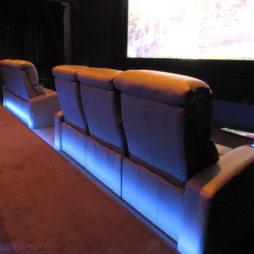 Dallas Home Theater in Guest House, Palliser Seating